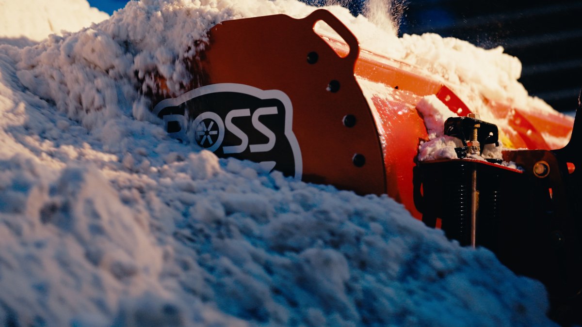 Months away from piles and piles of white gold 🌨️ #BOSSsnowplow