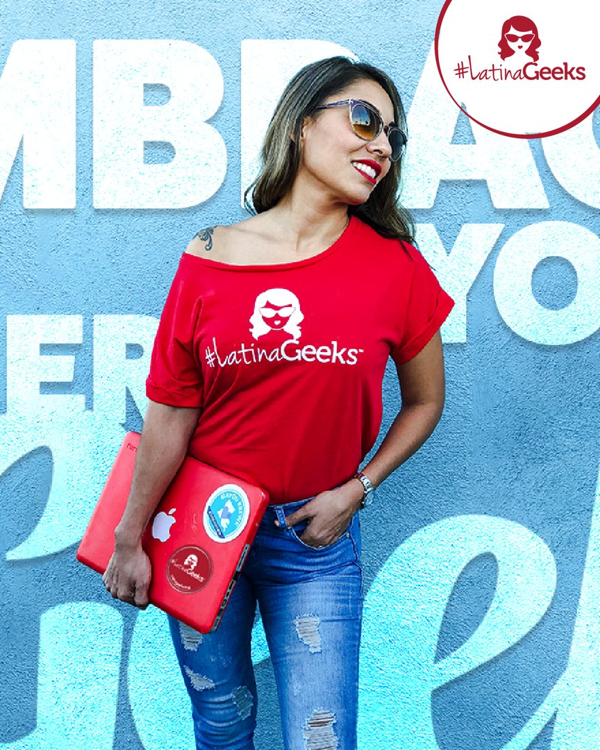 LatinaGeeks's tweet image. Show your support for the #LatinaGeeks movement. Our official t-shirts aren&apos;t just apparel, they&apos;re a commitment to advancing diversity in tech. Join us and shop now: latinageeks.shop! 🛍️ #womenintech