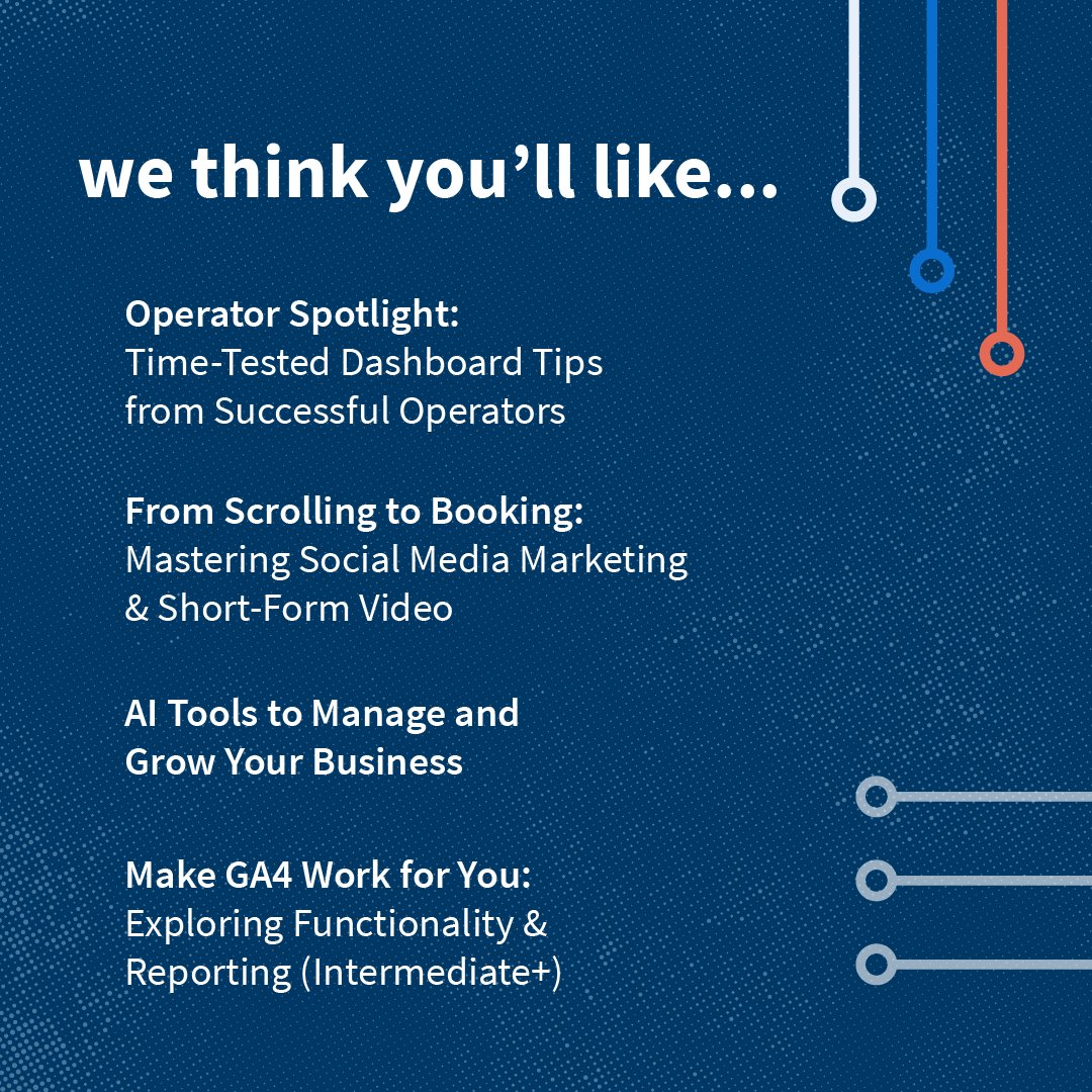 FareHarbor's tweet image. You&apos;ve been waiting... and now it&apos;s here! We&apos;re so excited to share the Spark Orlando agenda with you. Explore the full 1.5-day schedule  — and start planning your customized experience. 

See the full agenda: ow.ly/RqcU50PwWNp

#fhspark #tourism #conference #ai #networking