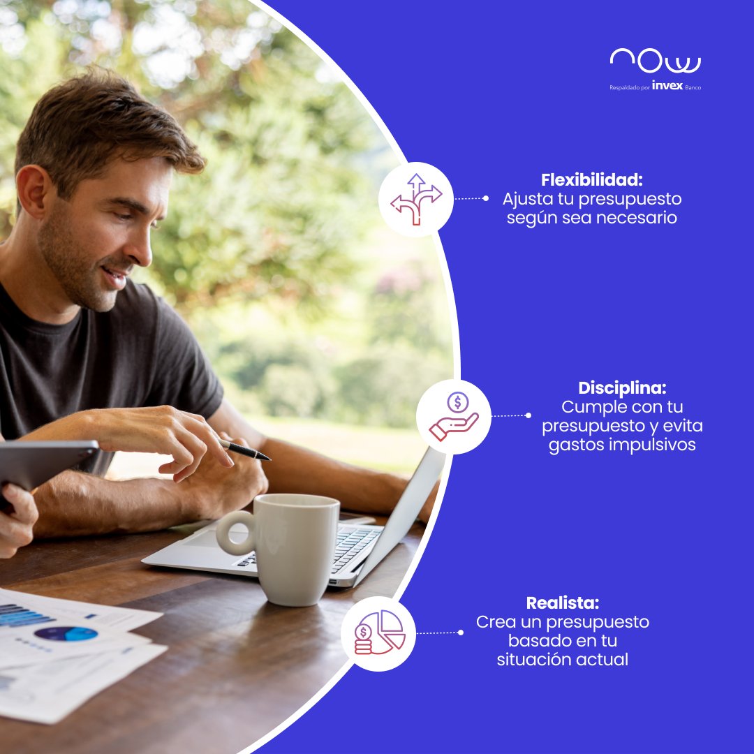 NOWBank_mx's tweet photo. ¡Mejora tus finanzas con un presupuesto efectivo! Aquí tienes 7 hacks para lograrlo:
¡Alcanza tus metas de forma inteligente! Hazlo Now 💪💰✨
#FinanzasPersonales #NowHacks #PresupuestoEfectivo #NowBank #ConsumoInteligente https://t.co/wK8Zdc3Of7