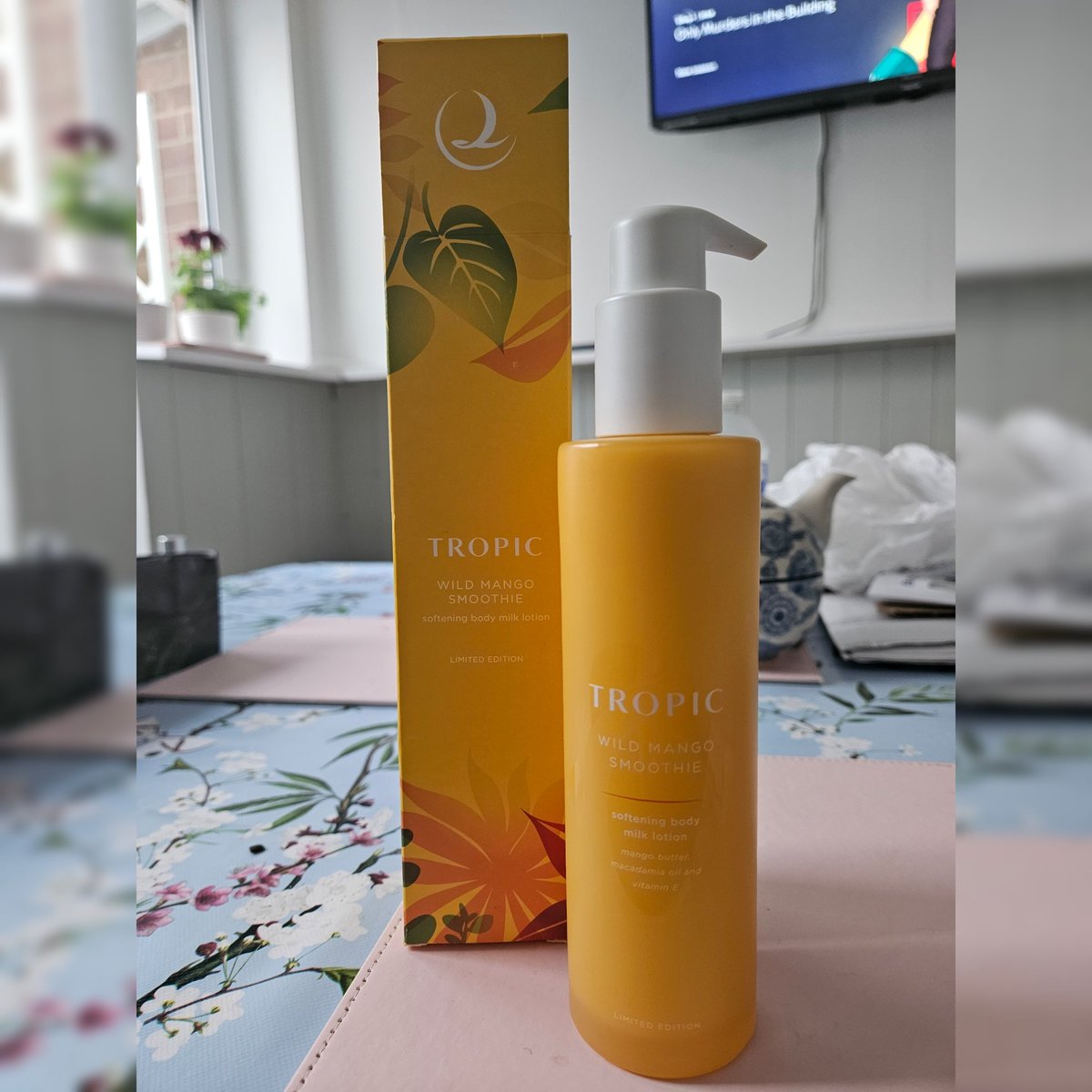 This stuff is amazing, smelling like a mango all day @TropicSkincare #lovetropic