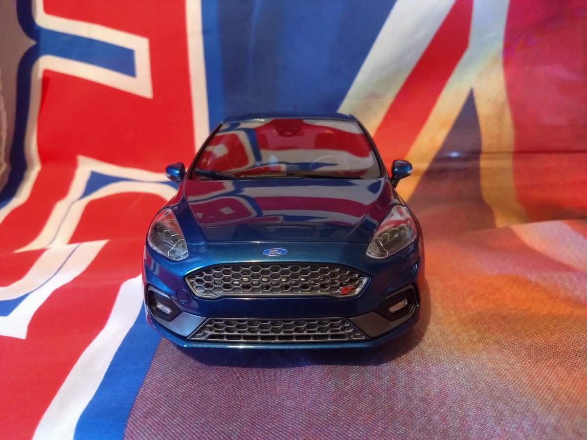 AlanBradbury211's tweet photo. Ford Fiesta ST Performance Blue 1:18 Scale from DNA Models

Exactly like my very own Ford Fiesta ST Performance Blue Charlotte.

Been waiting 2 years for getting one and not every day you get a model of your own car. 

#Ford #fordfiesta #fordfiestast #fordperformance https://t.co/Al9lBsdo5f