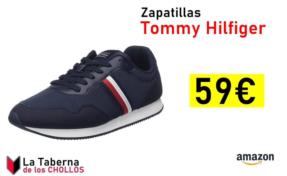 🔹Tommy Hilfiger Core Lo Runner, Tenis Hombre❗️

✅Precio:    59€ ❗️(PVP: 99€)

    🔰chollostb.info/3DONVH8

#chollos