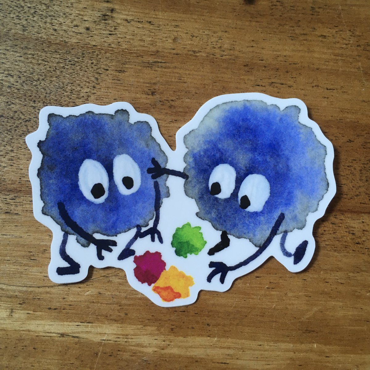 sarahcillus's tweet photo. Some new stickers I'll have with me this Sunday at DCAF! My favourite is image 2, I kept laughing while painting the little soot sprite pushing the other one away to get to the sugar star candy (not noticing all the other ones around, lol). 🤣 https://t.co/UD1k4NjAEQ