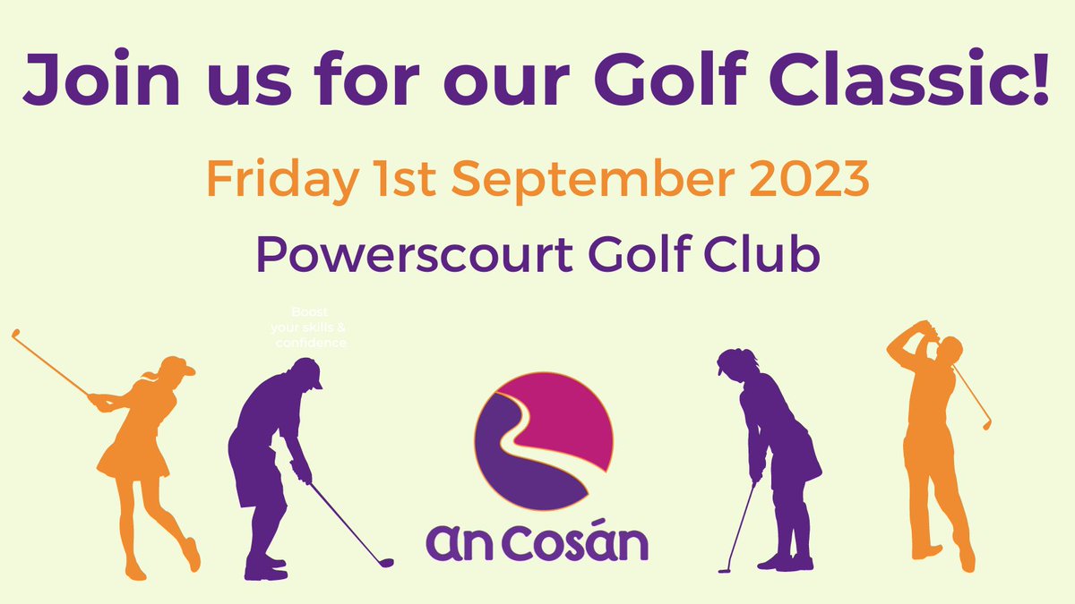 an_cosan's tweet photo. Sign up, sign up! If you're a golfer, we'd love to see you at our Golf Classic on 1st September in @powerscourtgolf >> https://t.co/SNWAPHfWGA  

You will be supporting our work #empoweringwomen, families &amp; communities across Ireland through #LifelongLearning

@OpenGolfIreland https://t.co/w6hbfra8eC