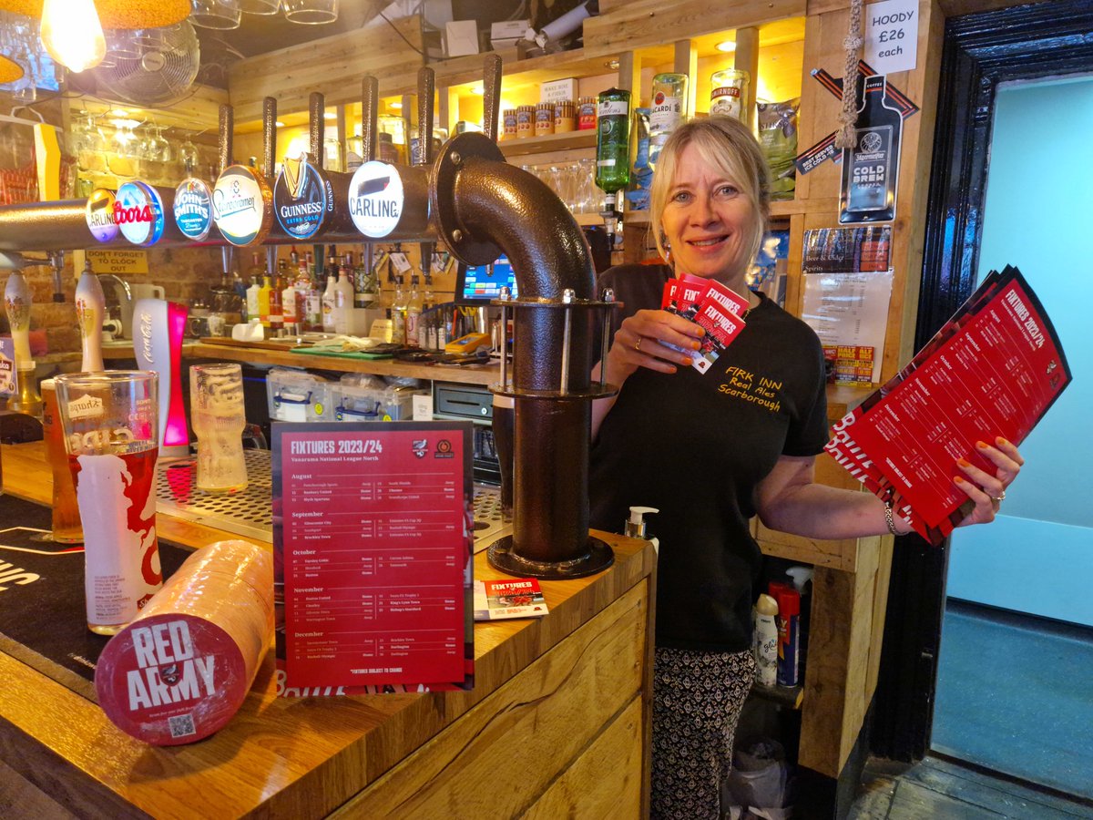 👉 @lordnelsonsboro @RacknRollSport1 The Foxhound Inn, Firk Inn We would like to thank @MosaicBoardP for producing the beer mats and supporting the club. As well as our fixture card sponsor @YIBScarborough 🙌 #UPTHEBORO