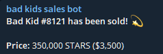 dogemos's tweet photo. someone just spent $22.5k to buy 3 bad kids https://t.co/de4MiWJKyK