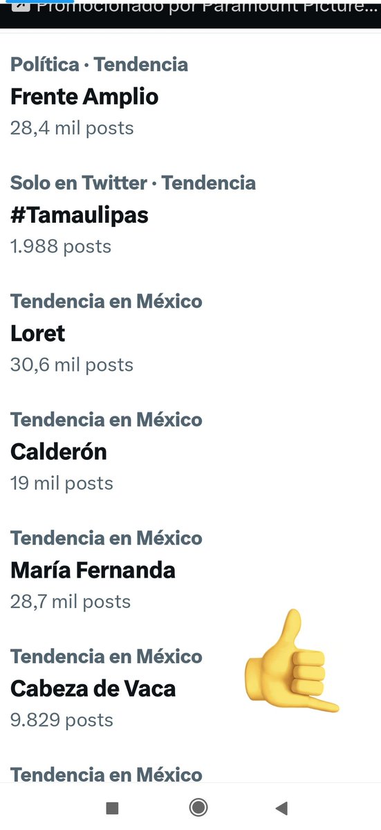 💙🤙 

Sin duda el mejor perfil y lo dejan fuera, y por su gran madurez política hoy está en sexto lugar en tendencia

@fgcabezadevaca 🤙

Demuestra ser un político maduro y gran ser humano porque para el primero es #México 🇲🇽
Regrese en el 2030

#AquiNadieSeRinde