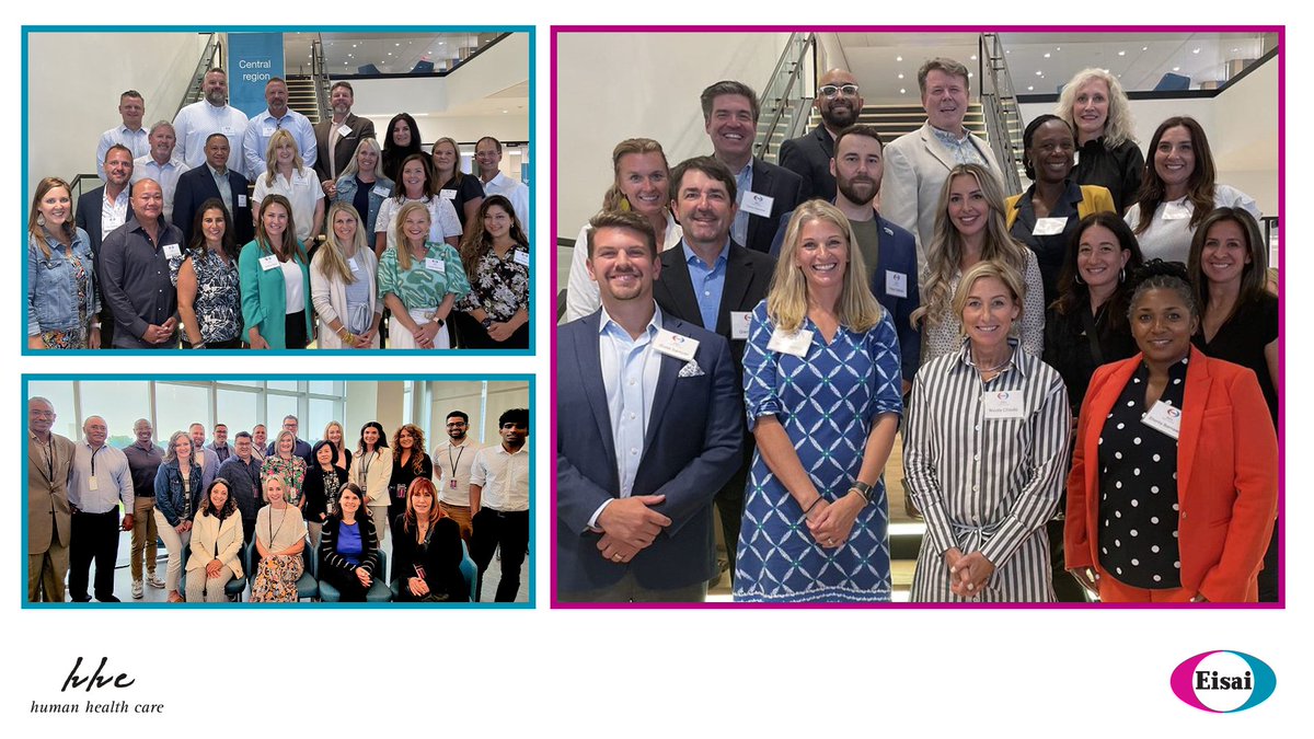 The Eisai family is growing and thriving! We welcomed more than 100 new colleagues last month. They’re top talents and share our commitment to breaking through barriers for people in pursuit of our human health care concept. #LifeAtEisai