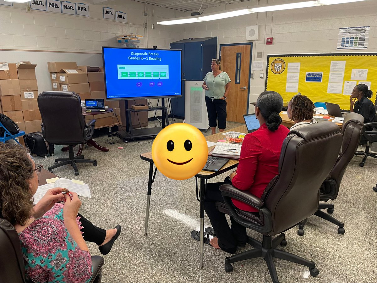 OrrsElementary's tweet photo. Thank you Ms. Blalock for leading our iReady session one training for all of our teachers!! https://t.co/OwIWuMCezv