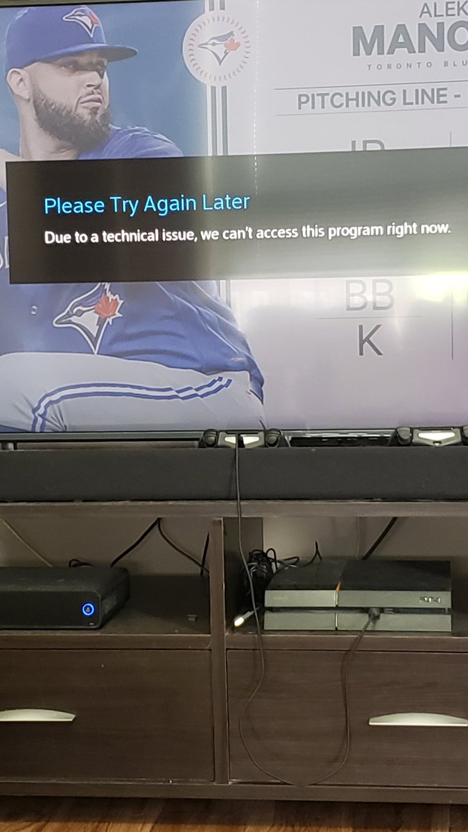 Itsirk_'s tweet photo. @Shawhelp why has this been happening upwards of a dozen times a day for a couple of months now... it's very annoying, especially during a @BlueJays game. 😑 https://t.co/S7iXguIU01