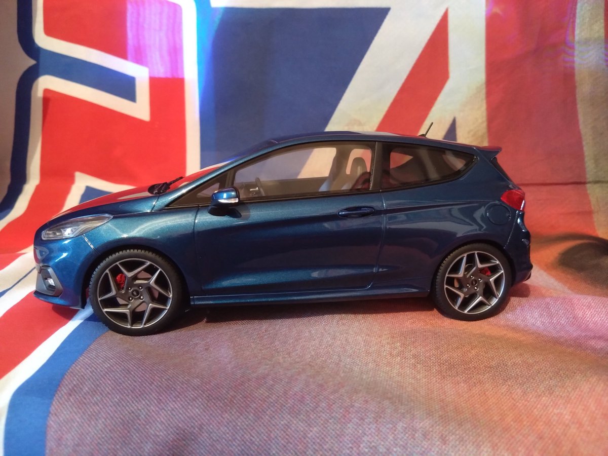 AlanBradbury211's tweet photo. Ford Fiesta ST Performance Blue 1:18 Scale from DNA Models

Exactly like my very own Ford Fiesta ST Performance Blue Charlotte.

Been waiting 2 years for getting one and not every day you get a model of your own car. 

#Ford #fordfiesta #fordfiestast #fordperformance https://t.co/Al9lBsdo5f