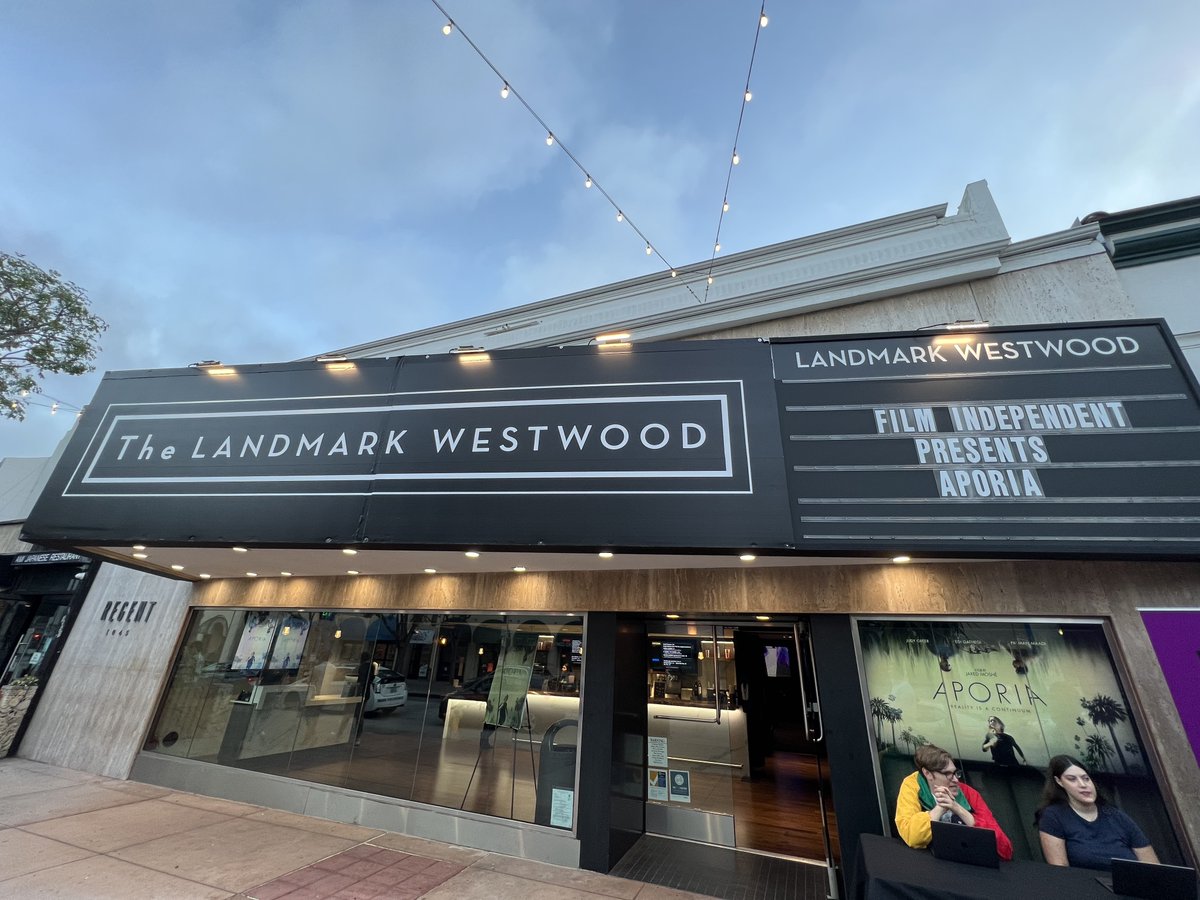 The BondIt financed and executive-produced sci-fi thriller “Aporia” directed by Jared Moshé and starring Judy Greer is set for a nationwide theatrical release TOMORROW.

Check out these photos from the film's premiere at the Fantasia Film Festival in July.