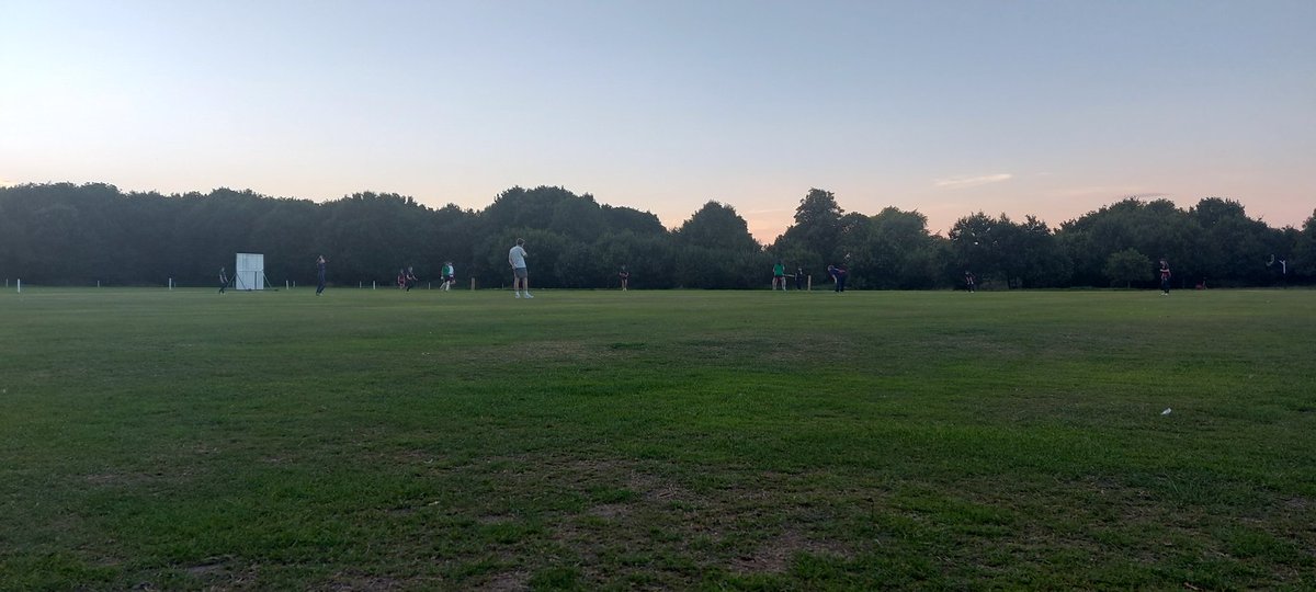 Great evening at <a href="/HuttonCCWomen/">Hutton CC Women</a> v league team cricket week game! Thanks for letting me play