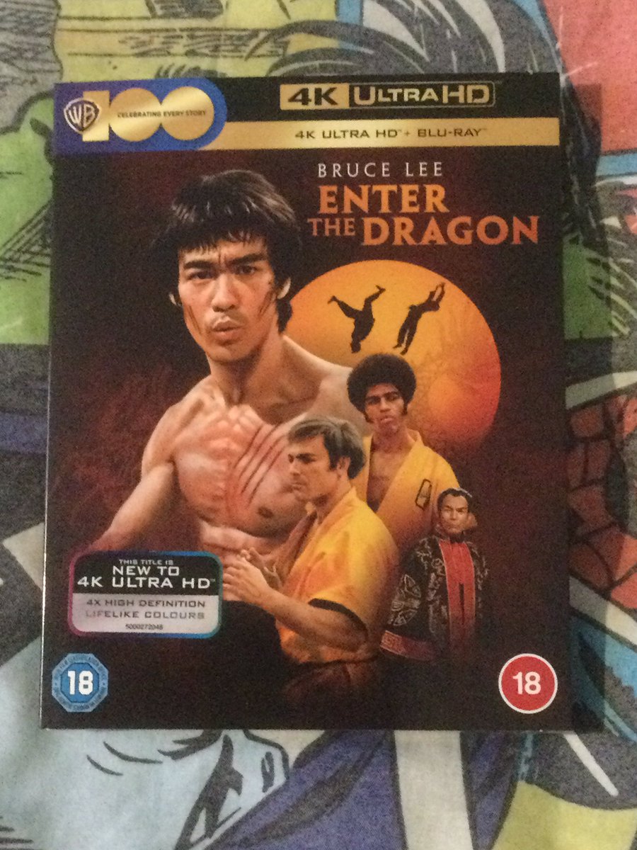 Went shopping in #Liverpool yesterday and got some fab comics and graphic novels from @ForbiddenPlanet & @WorldsApart_Liv and picked up a copy of #EnterTheDragon on #4K #Bluray at @hmvLiverpool! 😉 #dccomics #Marvel #HMV #MarkMillar #TheAmbassadors #Nemesis