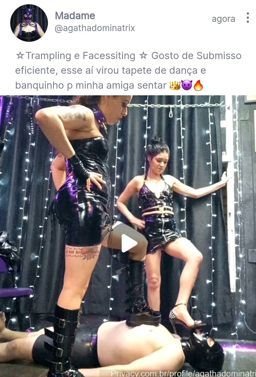 Vídeo adicionado agora no meu Privacy 😈🔥
privacy.com.br/profile/agatha… 👑🔥
