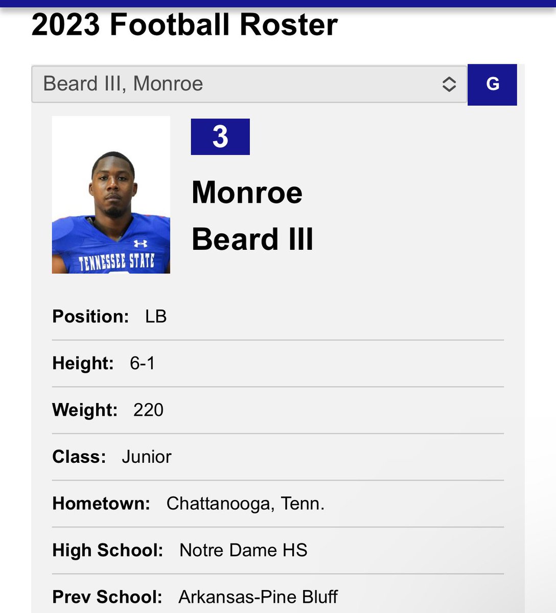 Monroe Beard III tweet media