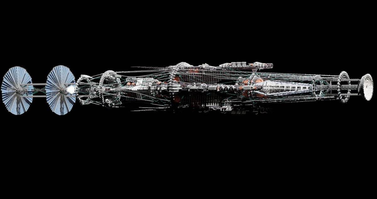 Hi there ! (Long time no see)
Here is my last Minecraft project : the Endurance Interstellar Vehicle :D
More on <a href="/PlanetMinecraft/">PlanetMinecraft</a> as well as the download link for the map :)
Made on <a href="/MilitaryBuilder/">Military Builders</a> servers :)
planetminecraft.com/project/endura…