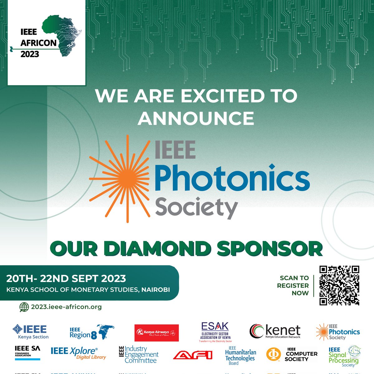 . <a href="/IEEEPhotonics/">IEEE Photonics Society</a> is a global community of engineers, scientists, and technologists advancing light science and engineering.

🔅It is the world's leading professional organization for the advancement of photonics.

⚡ Have you registered? Early bird registration still OPEN.