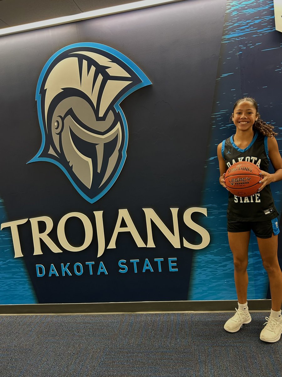After a great visit and conversations with both Coach Moe and Coach Malone, I am excited to receive a basketball offer from DSU! Thank you to <a href="/DCMoe19/">David Moe</a> , <a href="/dakotastate_wbb/">Dakota State University Women's Basketball</a>, <a href="/Carter_Malone1/">Carter Malone</a> and the rest of the coaching staff for the opportunity to be apart of your team!!