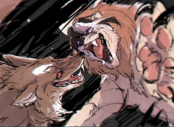 獣2匹