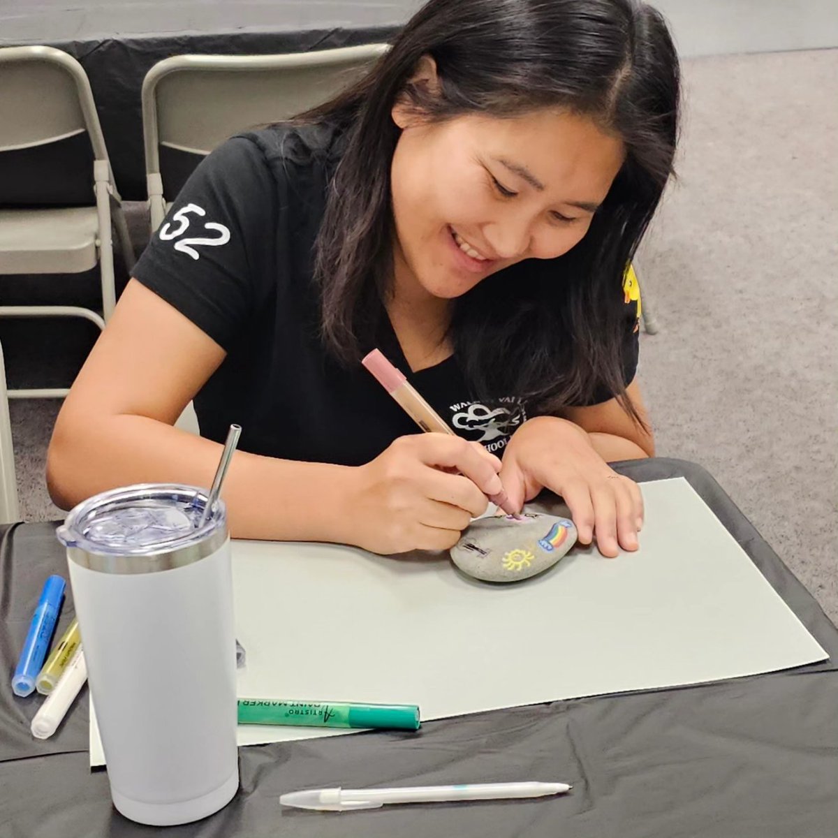 collegewood_el's tweet image. Today I met with my classified staff to review PBIS and share about our theme- Cultivate Belonging 🌱. Like the teachers, they all made their authentic self rock portraits. #cultivatebelonging🌱 #developingmindsnurturinghearts