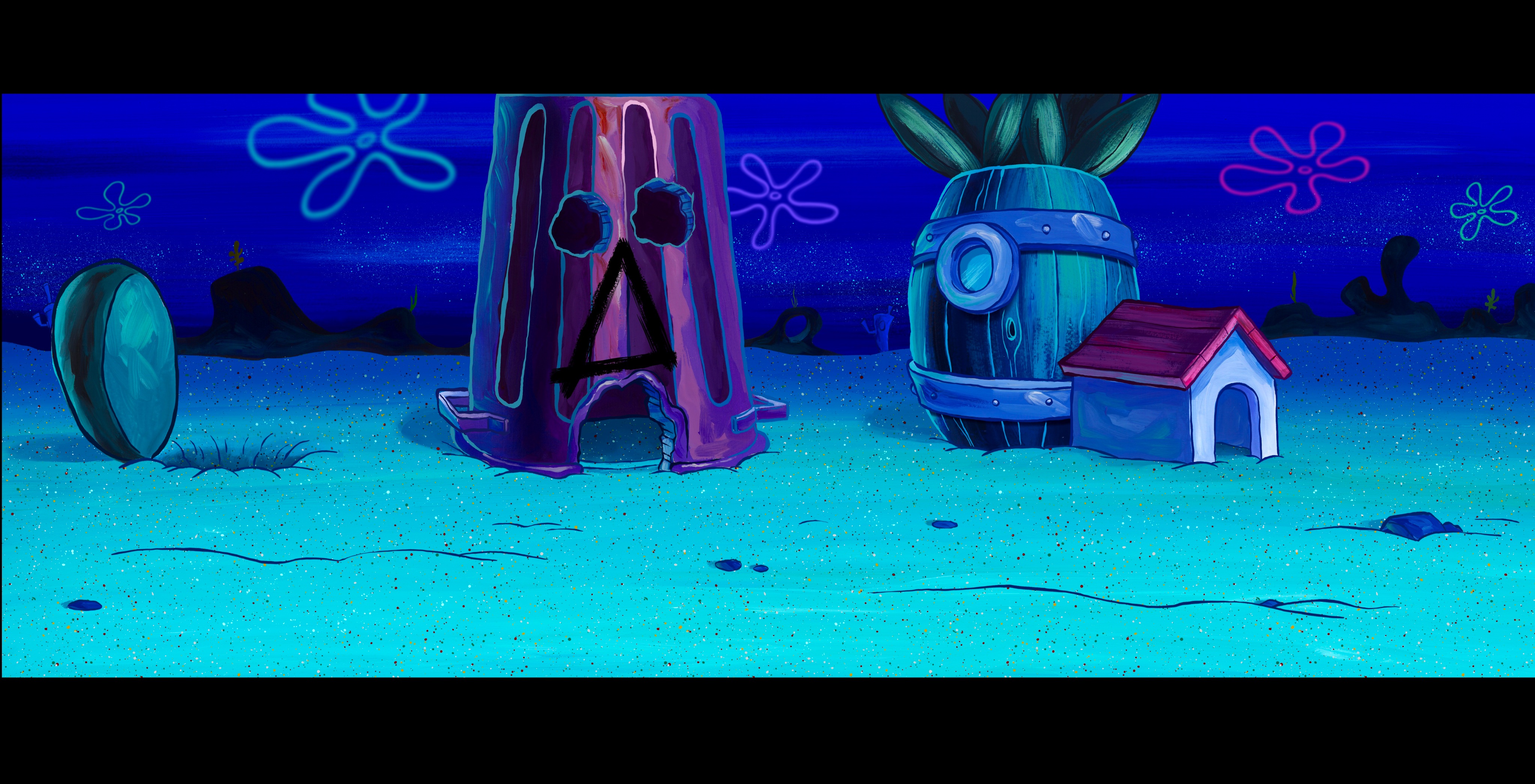 Spongebob Background House