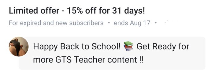 Enjoy it while you can! Limited subs available. https://t.co/xn5L8AfcqF #sizetwitter https://t.co/LM<a href="/tag/sizetwitter"class="tags"><span>#sizetwitter</span></a>