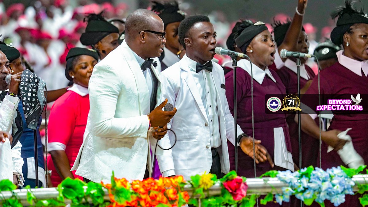 dovetv's tweet photo. The RCCG Abuja Mass Choir led us in a thrilling and prophetic time of worship and thanksgiving. 

#Day4
#RCCG71
#RCCG
#BeyondExpectations
#AnnualConvention
#PastorEAAdeboye
#DoveTv
#DoveTelevision
#OHPrimeTv https://t.co/QlGk4mzF8n