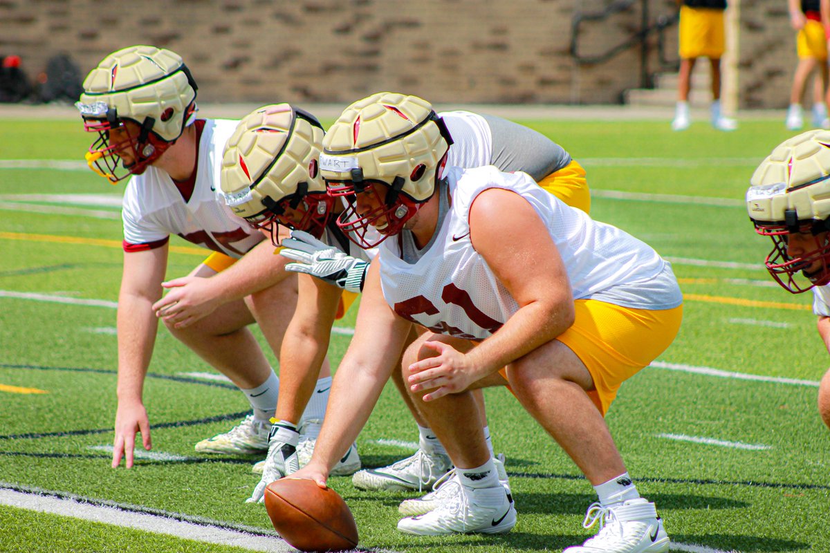Bills out. Cardinals in. <a href="/sjffootball/">Fisher Football</a> was on Growney field today as training camp begins! 

#gofisher