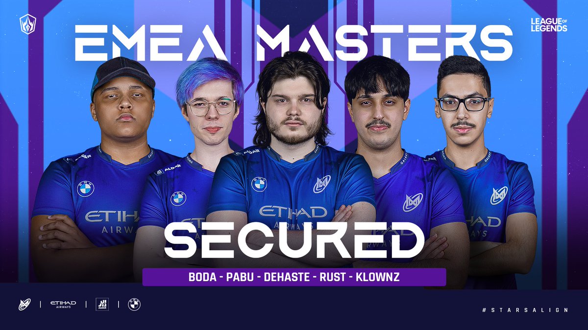 With this victory we secure our spots at the Grand Final and the <a href="/EMEAmasters/">EMEA Masters</a>🌟

#StarsAligned #NGXlol #ArabianLeagueLoL #LEIP2023