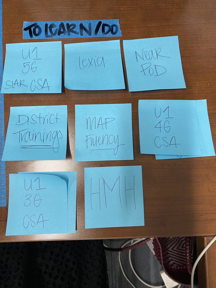 When you’re new and you gotta learn all the things. Hoping to pick two post-its a day! #everygradeismyfavorite #loboliteracy