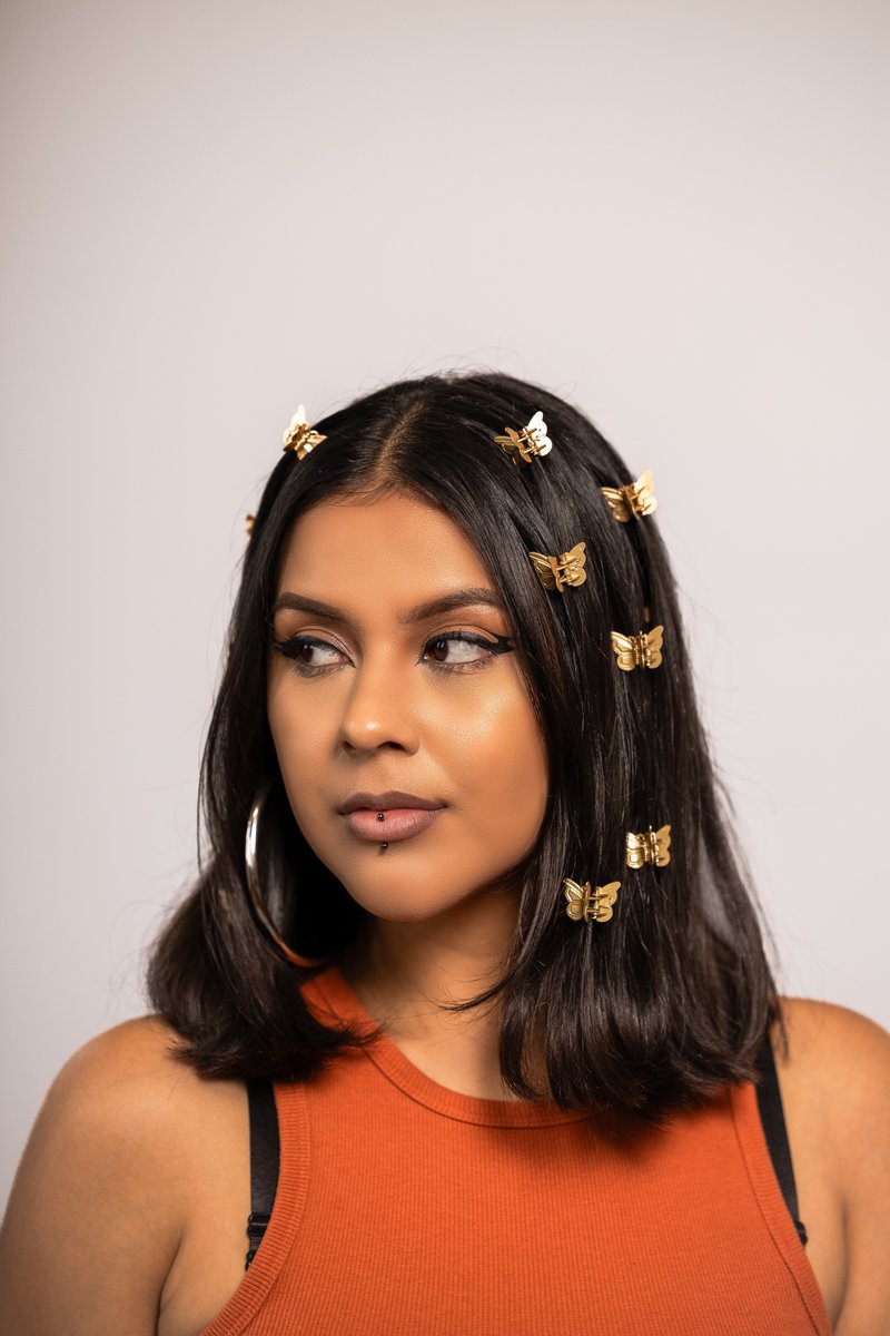 satorimob's tweet photo. ‘Come Fly Away’ Butterfly clips 🦋 Available in four  different color ways!

Available at
https://t.co/Xqa26Xhib3 #satorimob https://t.co/AHYOEhIX5j