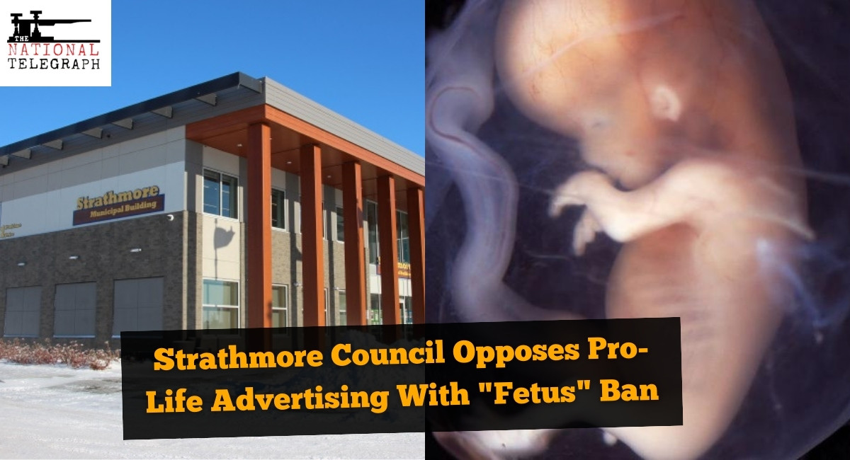 NatTelegraph's tweet image. Strathmore Town Council Bans "Fetus" Images To Block Pro-Life Advertising

#abpoli #cdnpoli 

thenationaltelegraph.com/regional/strat…