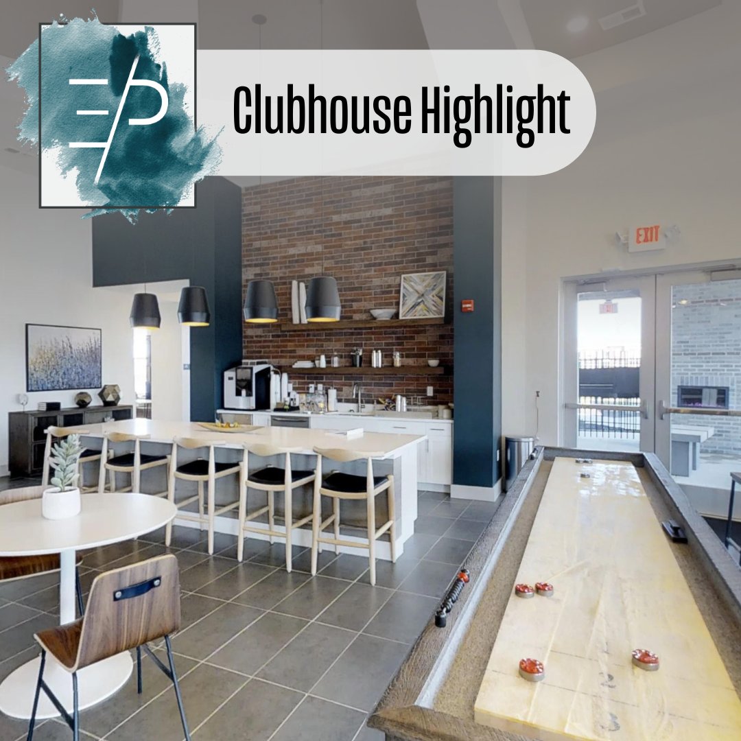 EchoParkAtPC's tweet photo. The clubhouse at Echo Park is all about fun and games! Shuffleboard and a coffee bar? Count us in! Enjoy the best of community living right here.

https://t.co/iMcIjHqI2i

#EchoPark #PlainfieldApartments #Leasing #NewHome https://t.co/iVAqAAocJT