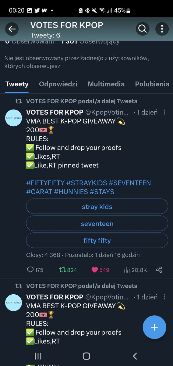 killmyt1me's tweet photo. @KpopVotingss done for #StrayKids https://t.co/A0Mn8kNBGD