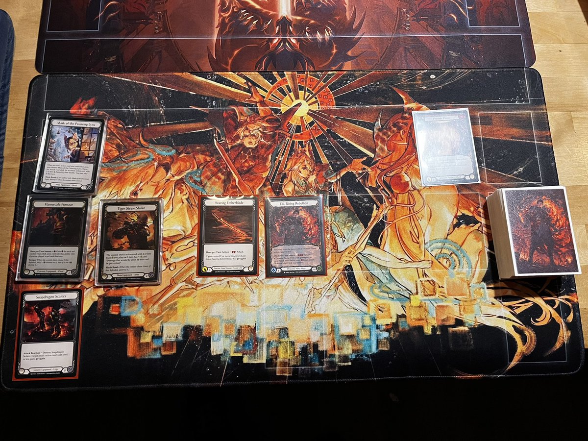 BoomerangVGTV's tweet image. Waiting for the day that somehow @fabtcg collaborates with @Langrisser_EN 😄#fabtcg #langrisser #playmat