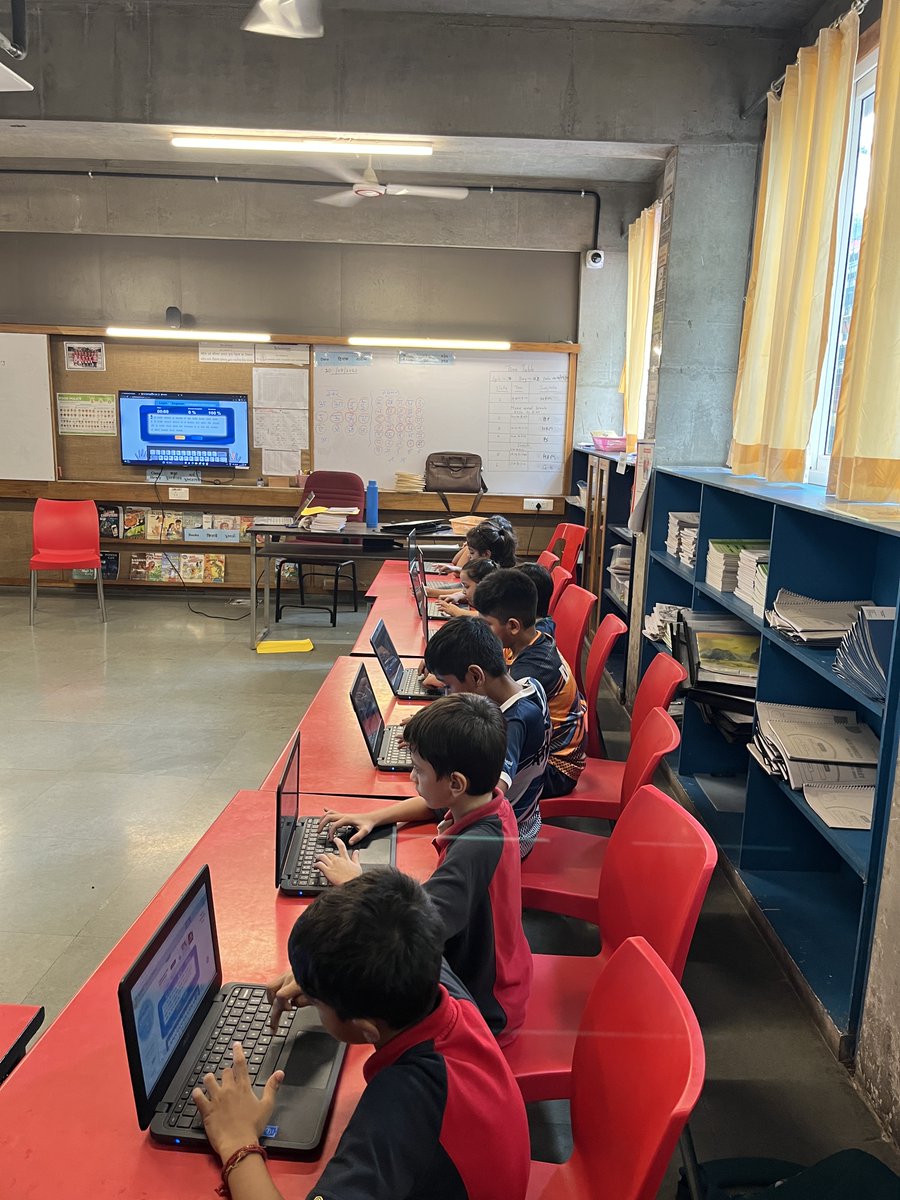When your class displays remarkable discipline and exhibits a high level of intelligence by consistently maintaining excellent behavior. Their enthusiasm for delving into technical realms, such as proficiently navigating Chromebooks and reflects their curiosity.
<a href="/BhumiManglani/">Bhumika Manglani</a>