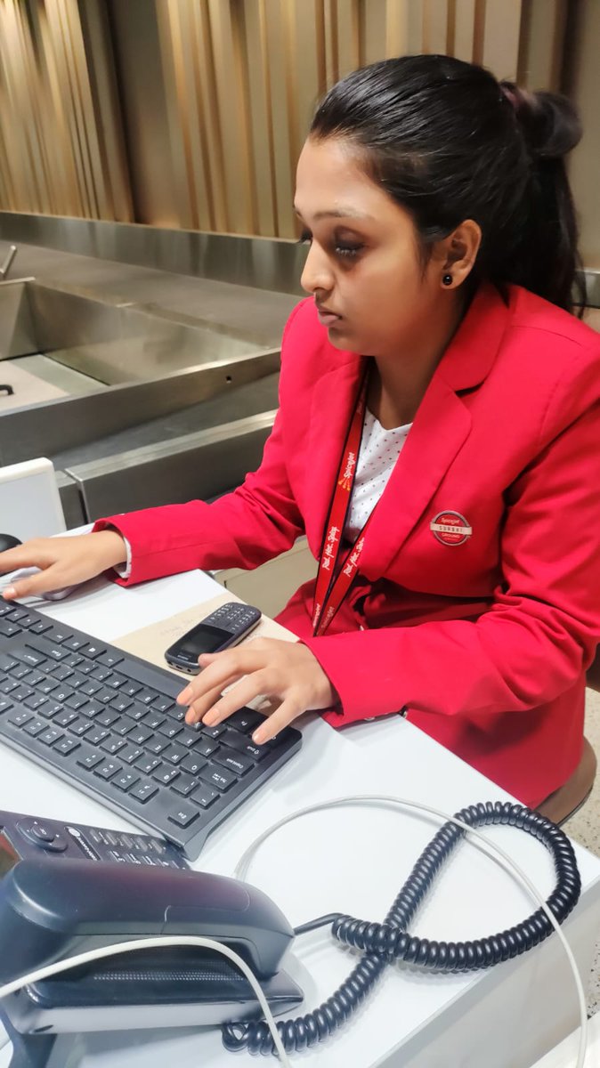 samarthalways's tweet photo. @flyspicejet @DGCAIndia @JM_Scindia 3/n My pre boarding pass was scanned by the flight attendant, another flight attendant @flyspicejet SURBHI SRIVASTAVA(in pics) who claimed to be the manager stopped her called me to her counter and said " aap nahi Jaa sakte ho. You can go back." https://t.co/3hCbaCdQ73