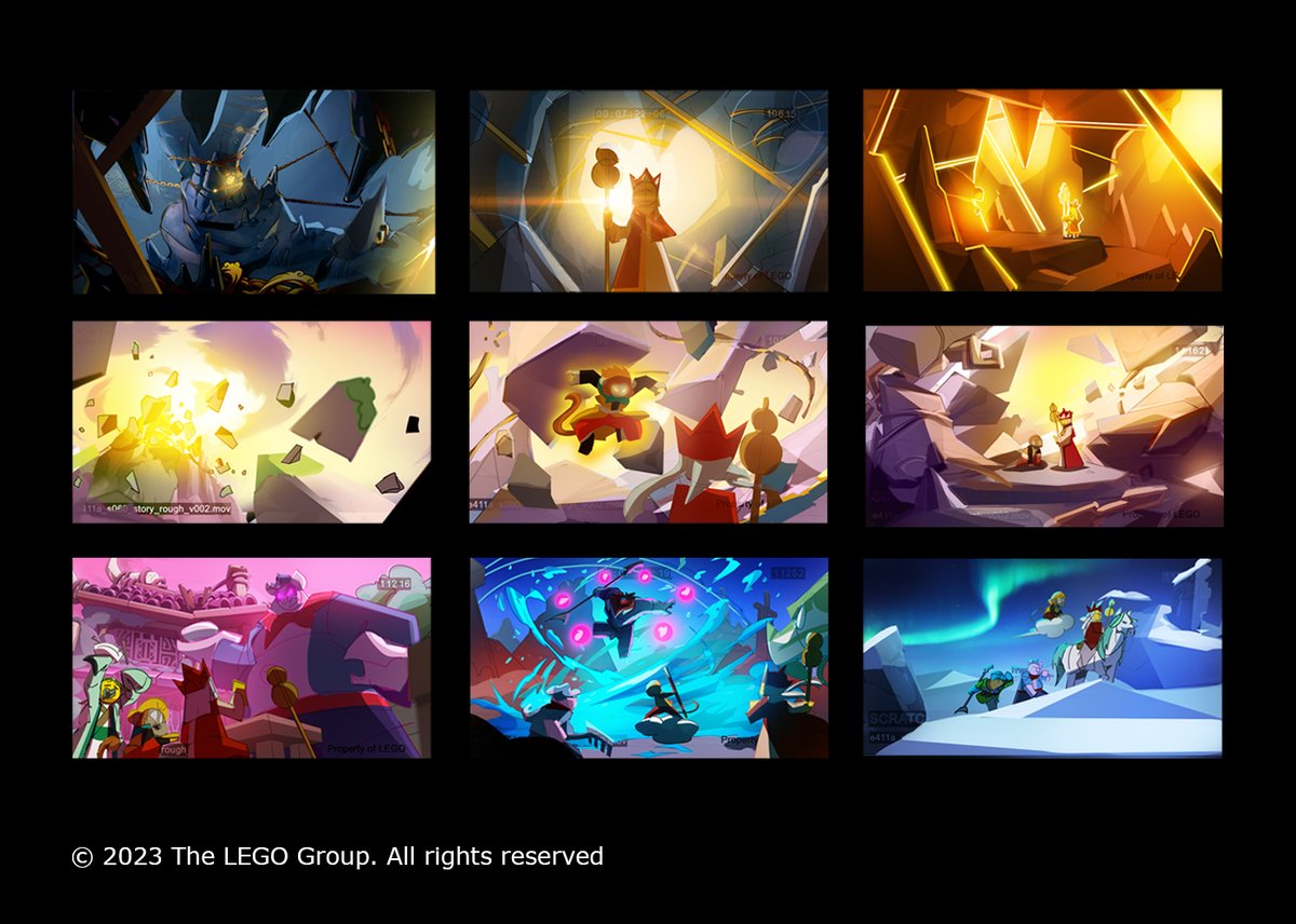Journey to the West sequence I painted from S4 #MonkieKid #colorscript
