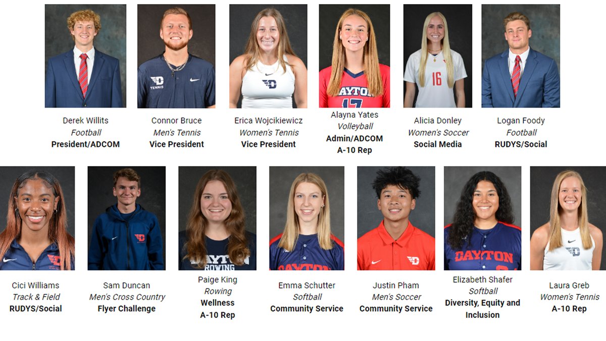 bit.ly/44UCpWN
2023-24 Dayton SAAC Executive Board, Chairs &amp; Reps all set for this year! #GoFlyers #UDSAAC