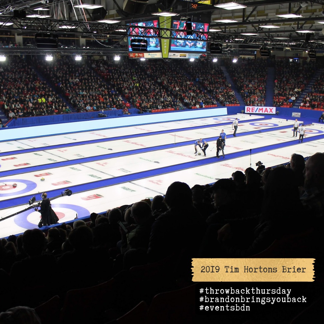 ThinkBrandon1st's tweet photo. A look back at the 2019 @CurlingCanada Tim Hortons Brier held at the @Keystone_Centre!
#ThrowbackThursday #BrandonBringsYouBAck #EventsBDN https://t.co/FL0FEdXR6E