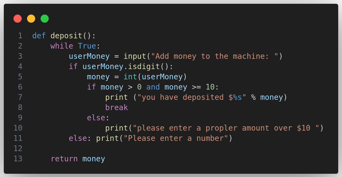 BoredSoloDev's tweet image. for day #58 of #100daysodcode Im going to try and redo the SlotsJs I made yesterday, and write it in Python, see what Sticks, what I struggle with etc.