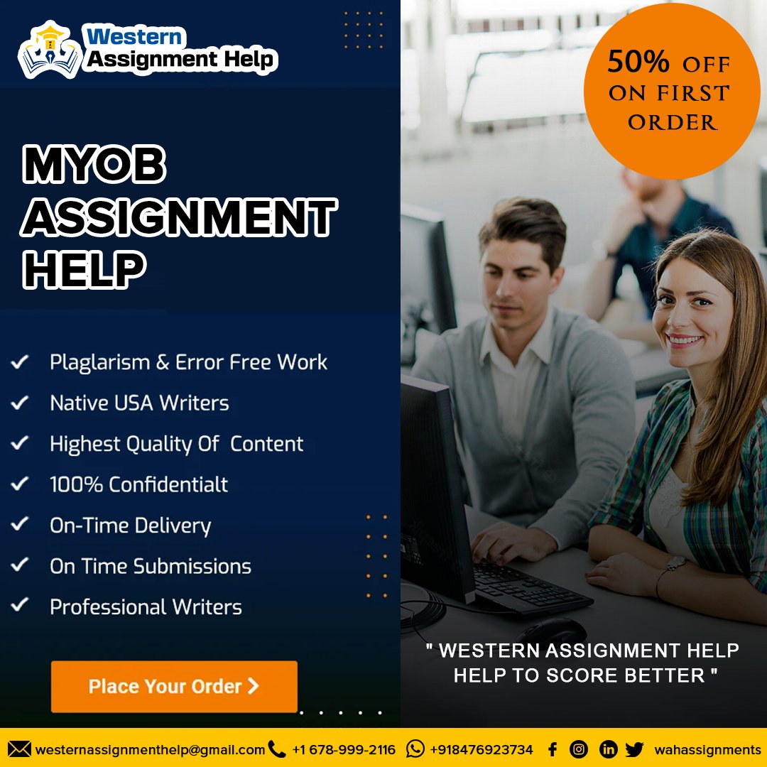 WahAssignments's tweet image. Website URL  : westernassignmenthelp.com/wah-assignment…

Business Finance Assignment

High Quality Assignment Help in in UK, US, UAE, Eire and AU

-2000+ Students Support
-Global Assignment Helper
-5+ Years Of Experience in Academic Writing

#westernassignmenthelp #wah #MYOBAssignmentHelp