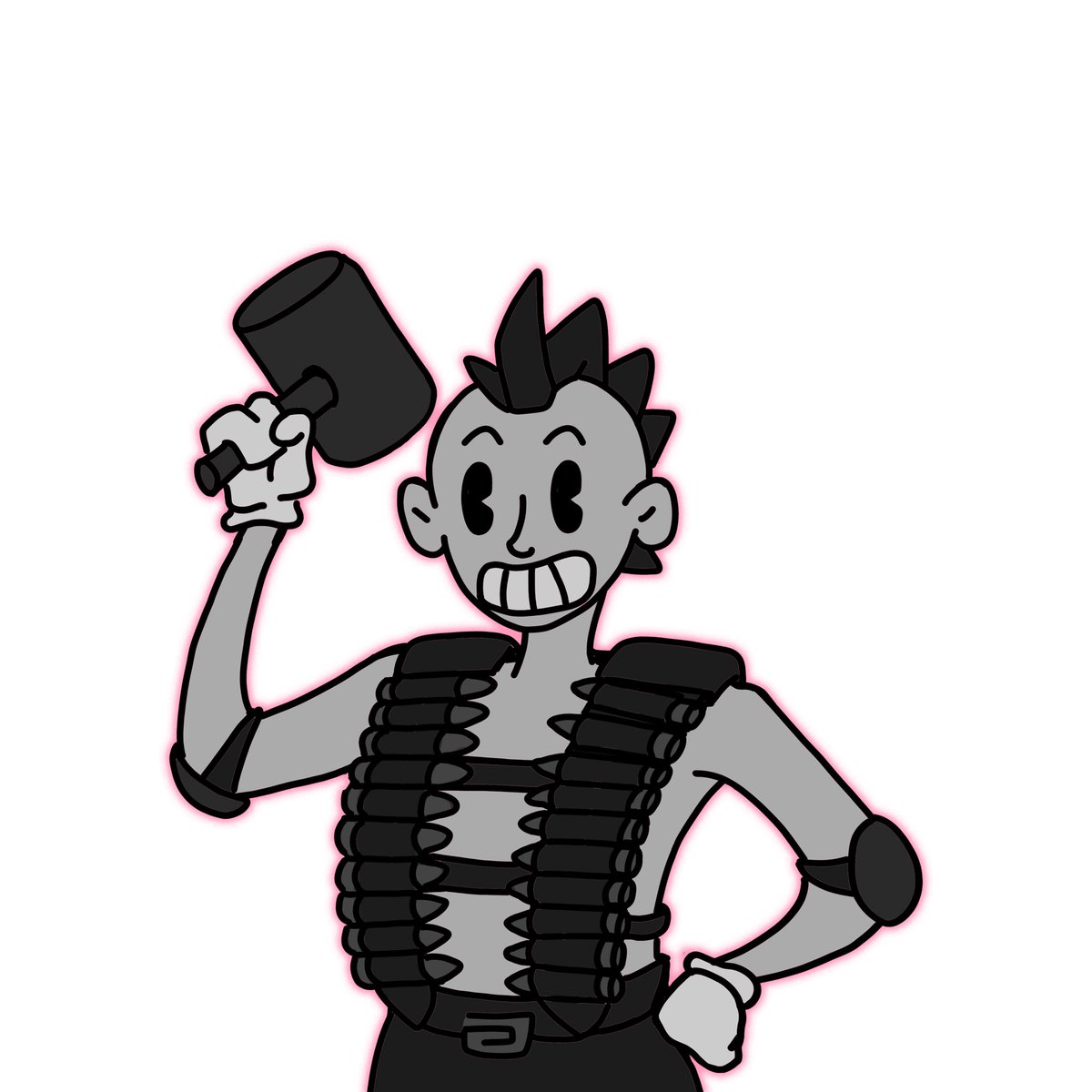 TheRealEvanCray's tweet photo. I don’t have many followers on here, but for those that do follow, I just wanted to say how honored I am to have been toonified by @silowut! Her art is amazing! See this toon and many more in action on her streams! Also, follow her in general, you won’t be disappointed! https://t.co/K5EkdY3UXr