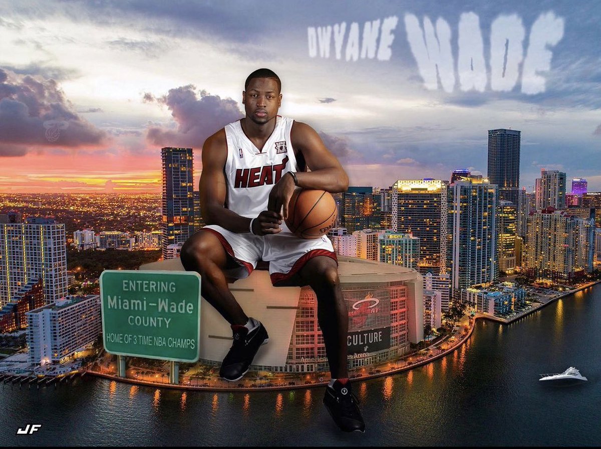 HVTWpodcast's tweet photo. The only picture that can be used to describe Dwyane Wade…

To the city of Miami, Flash is larger than life 🐐 https://t.co/yeP6luU6vn