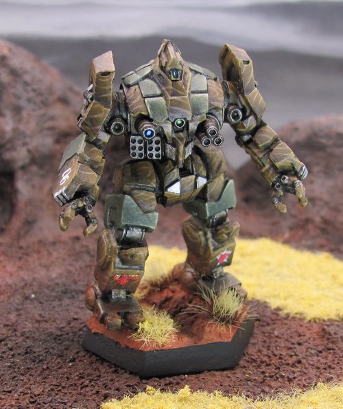 camospecs's tweet image. Our artist "Psycho" painted this beautiful #ClanWolf #SilverKeshik #Amarok #Mech. What a beast!!!

@catalystgamelab #Battletech

camospecs.com/listing/amarok/