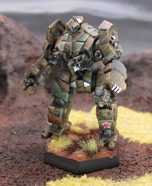 camospecs's tweet image. Our artist "Psycho" painted this beautiful #ClanWolf #SilverKeshik #Amarok #Mech. What a beast!!!

@catalystgamelab #Battletech

camospecs.com/listing/amarok/