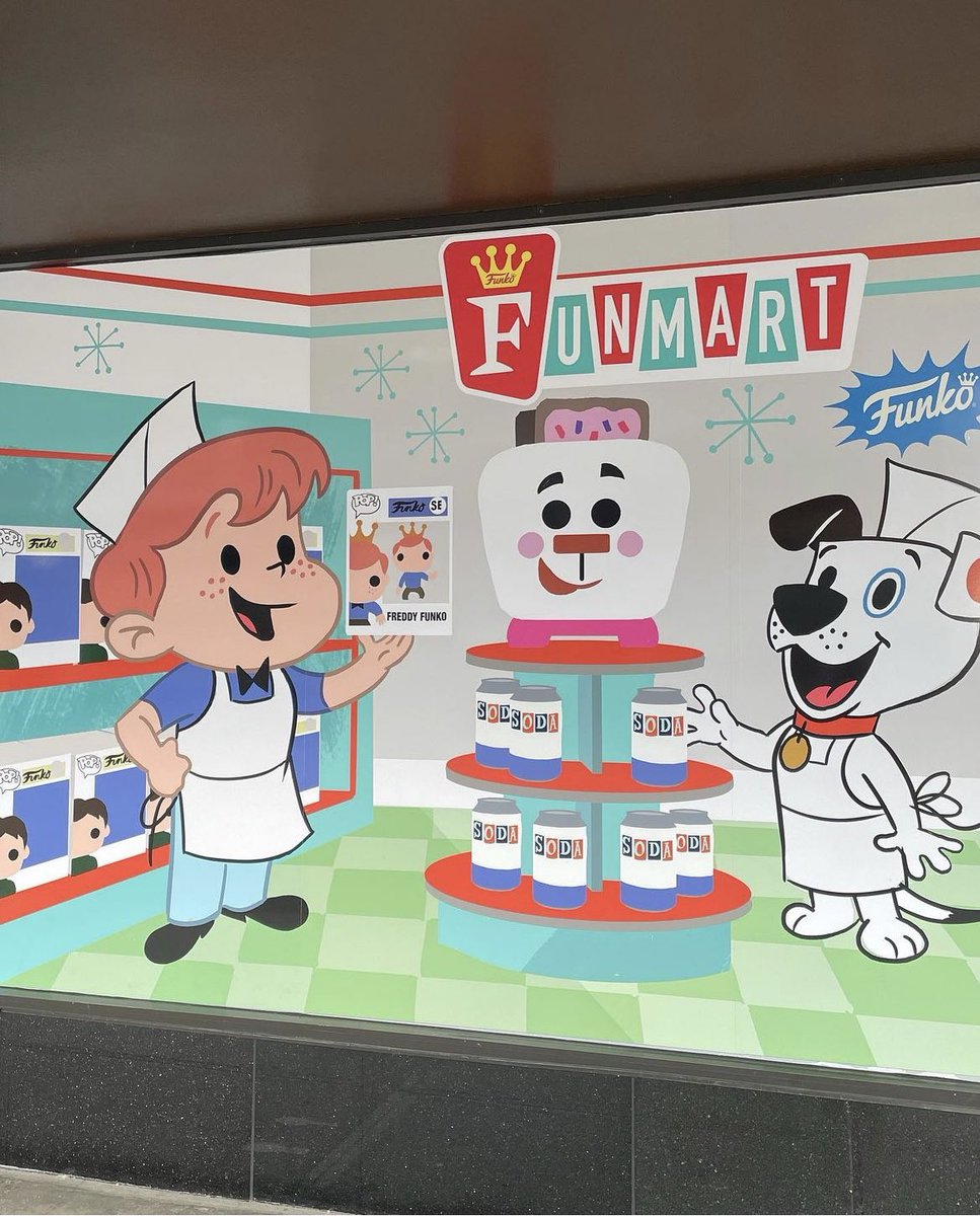 FunkoPOPsNews's tweet photo. Funtastic deals? Funmaker Mike announces the new Funko Funmart coming to the HQ soon! #Funmart #FPN #FunkoPOPNews #Funko #POP #POPVinyl #FunkoPOP #FunkoSoda https://t.co/96GKi1FfM1