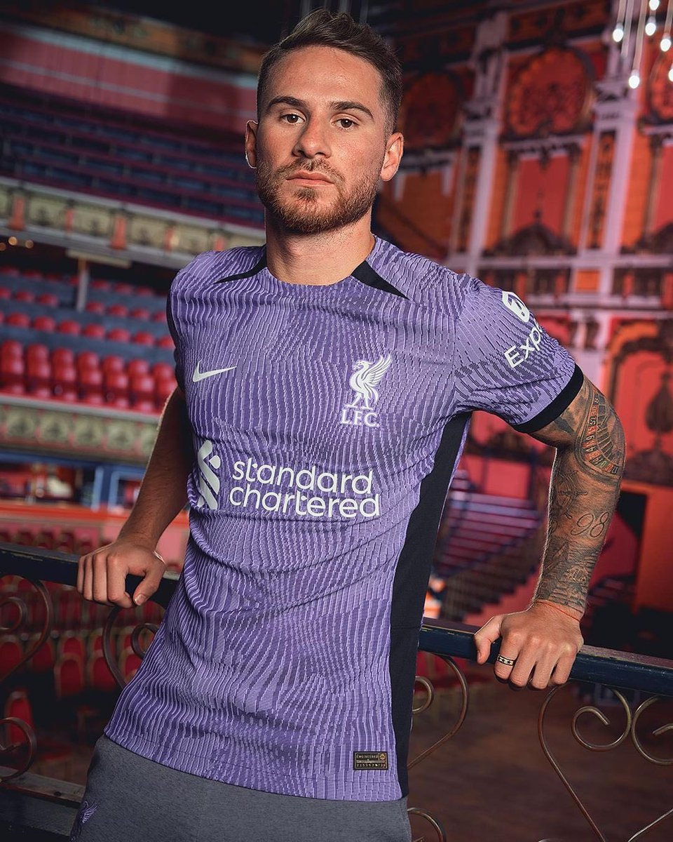 EdicionFinal's tweet image. #PremierLeague | Así Alexis Mac Allister Luce la nueva camiseta del Liverpool.

¿Qué opinan?

#edicionfinal